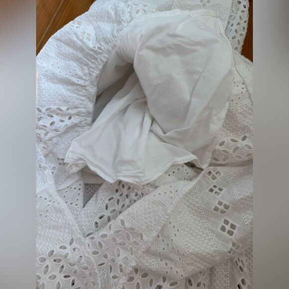 J Crew Eyelet Wrap Dress - Picture 9 of 13